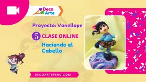 Proyecto Vanellope en cerámica en frio: Haciendo el rostro